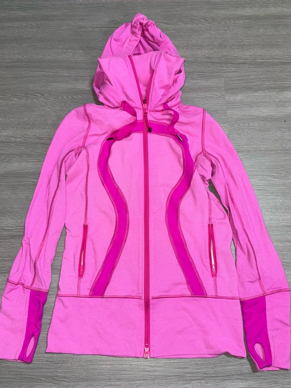 lululemon zip up with collar & hood